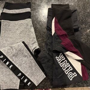 PINK Victoria's Secret 2 Pack Vintage 2018 leggings